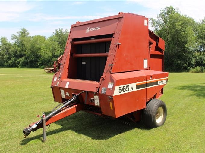 1995 Hesston 565A Round Baler BigIron Auctions