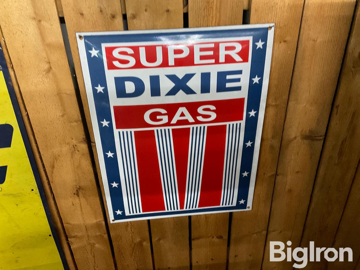 Super Dixie Gas Metal Sign BigIron Auctions