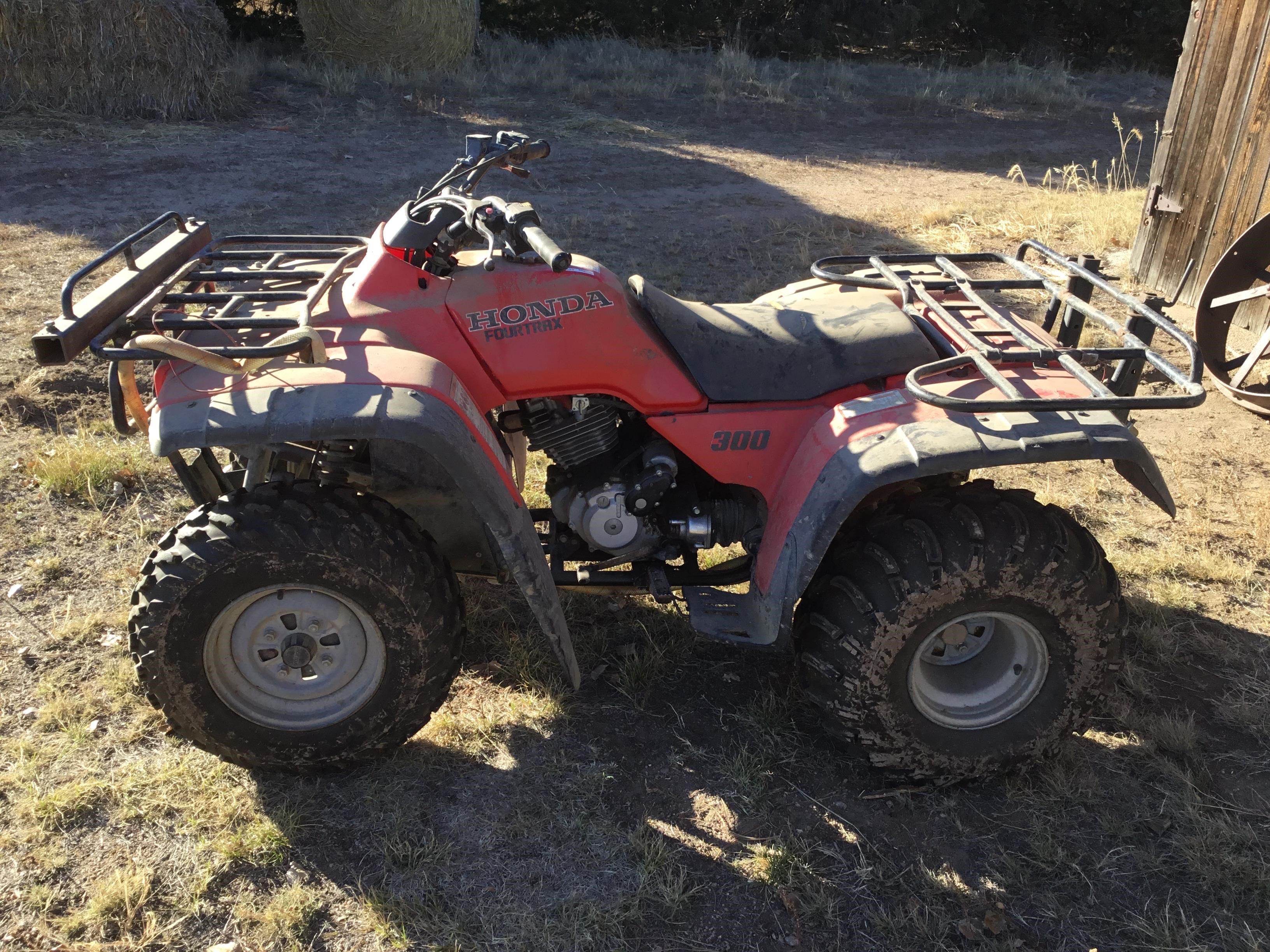 1998 Honda Fourtrax 300 ATV BigIron Auctions