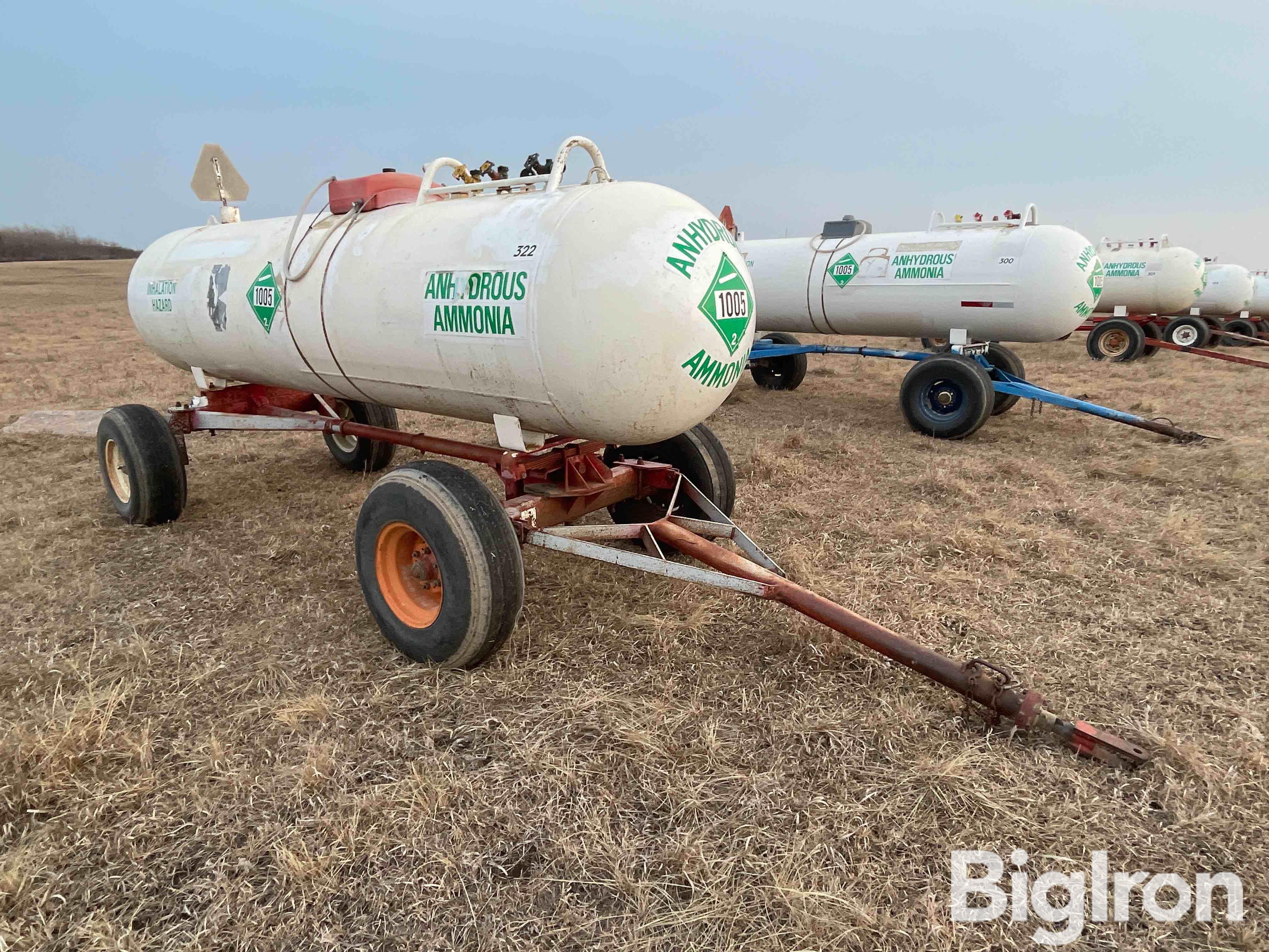 1000-Gallon NH3 Nurse Tank W/Running Gear BigIron Auctions