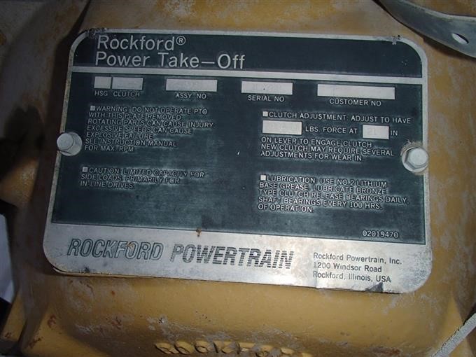 Rockford clutch manual transmission