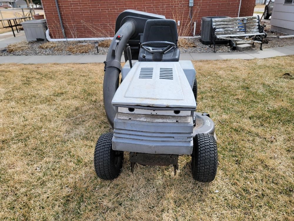 Sears outlet riding online lawn mowers