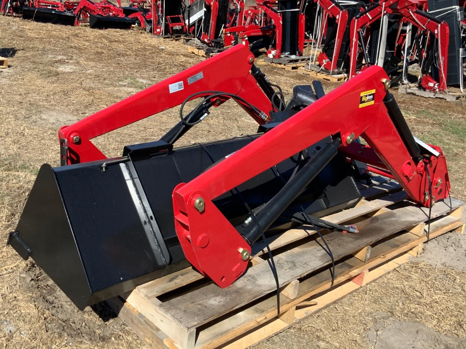 Mahindra 4550-2L Loader W/76” Bucket BigIron Auctions