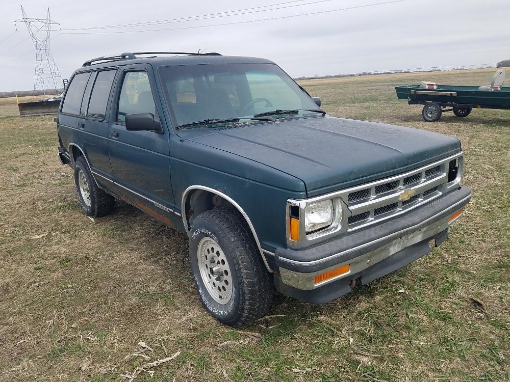 1994 Chevrolet S10 4 Door Blazer BigIron Auctions