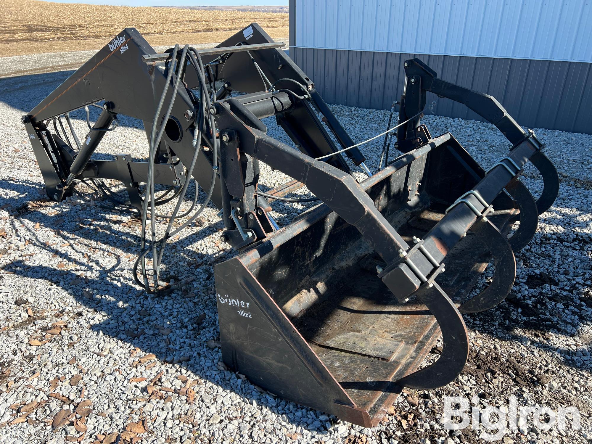 Buhler/Allied 795 Loader And Grapple BigIron Auctions