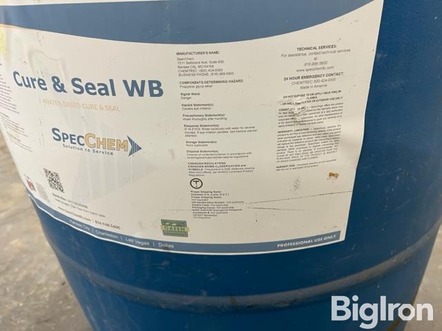 SpecChem WB Concrete Cure & Seal BigIron Auctions