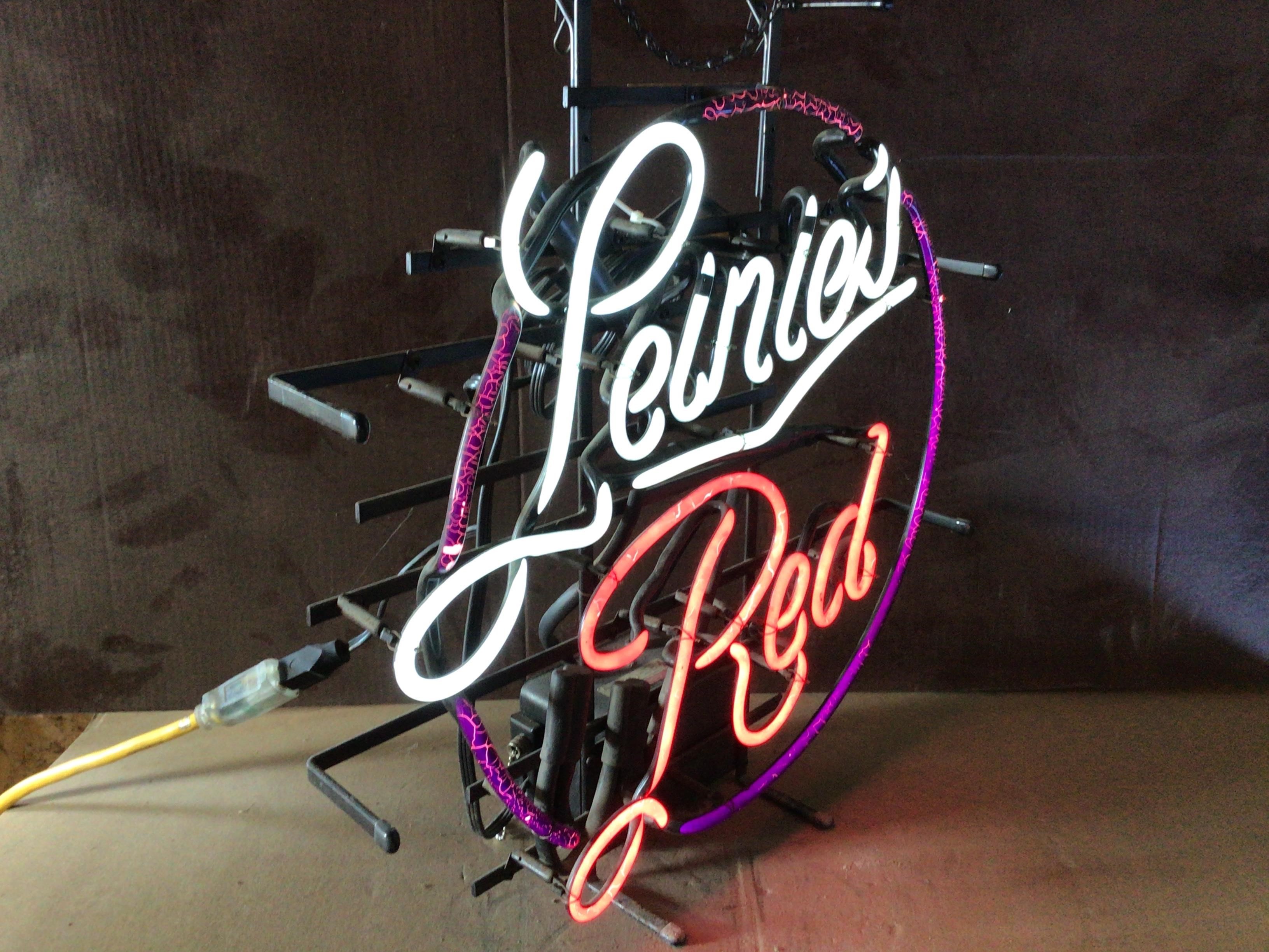 Leinie’s Red Neon Sign BigIron Auctions