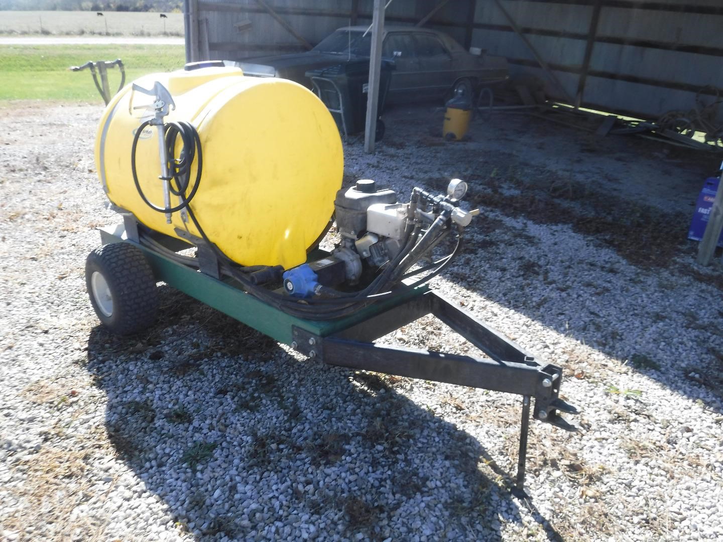 Ag Spray 150-Gallon Boomless Pull-Type Sprayer BigIron Auctions