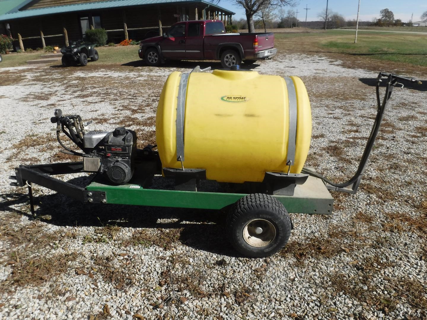 Ag Spray 150-Gallon Boomless Pull-Type Sprayer BigIron Auctions