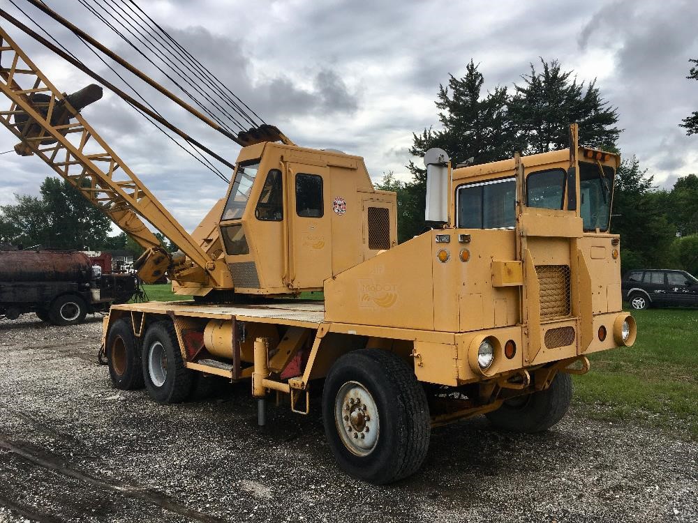 Little Giant Lg4864 Truck-mounted Dragline Crane Bigiron Auctions