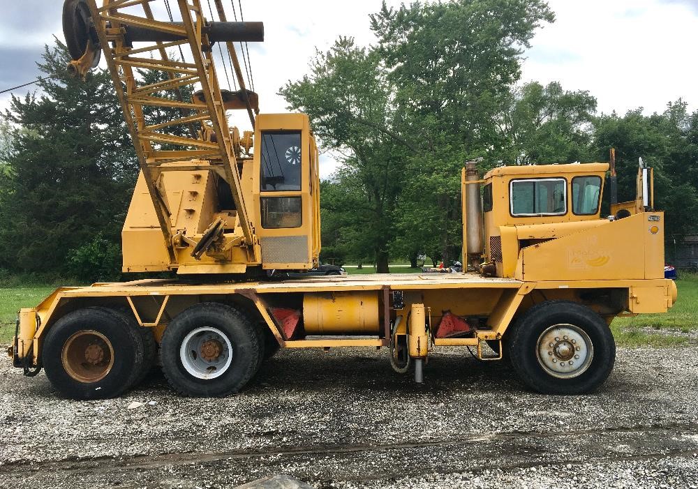 Little Giant LG4864 Truck-Mounted Dragline Crane BigIron Auctions