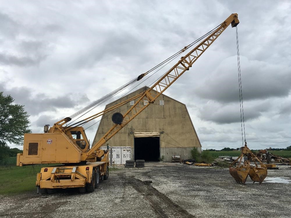 Little Giant LG4864 Truck-Mounted Dragline Crane BigIron Auctions