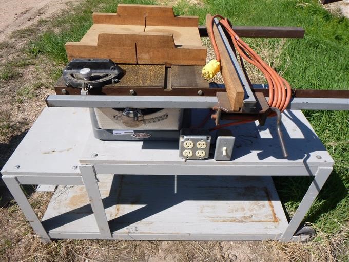 Craftsman 8 Table Saw With Stand Bigiron Auctions