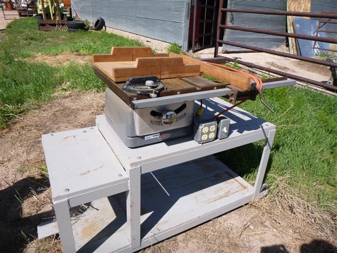 Craftsman 8 Table Saw With Stand Bigiron Auctions