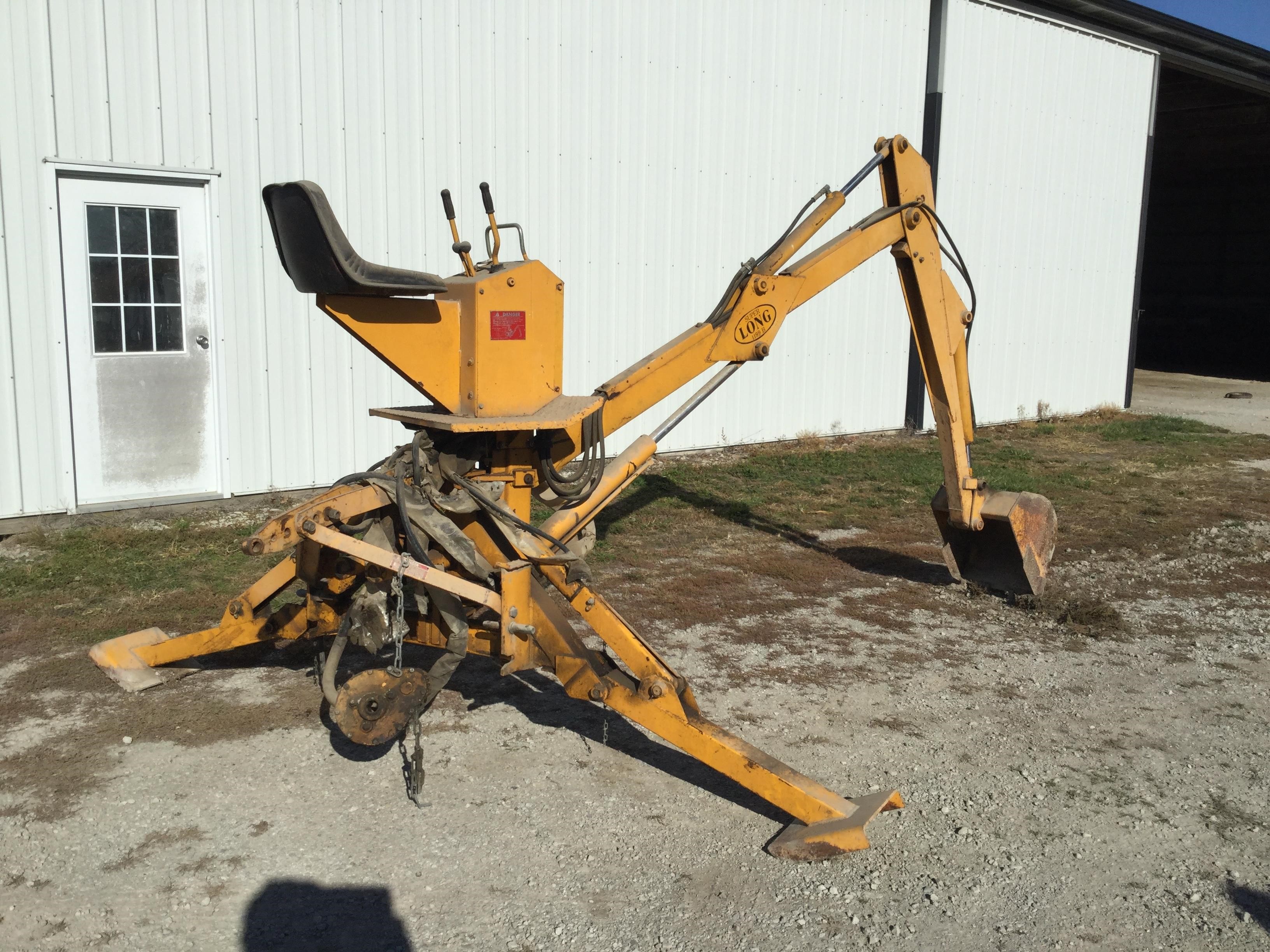 Long Super 1199 B 3-Pt Backhoe BigIron Auctions