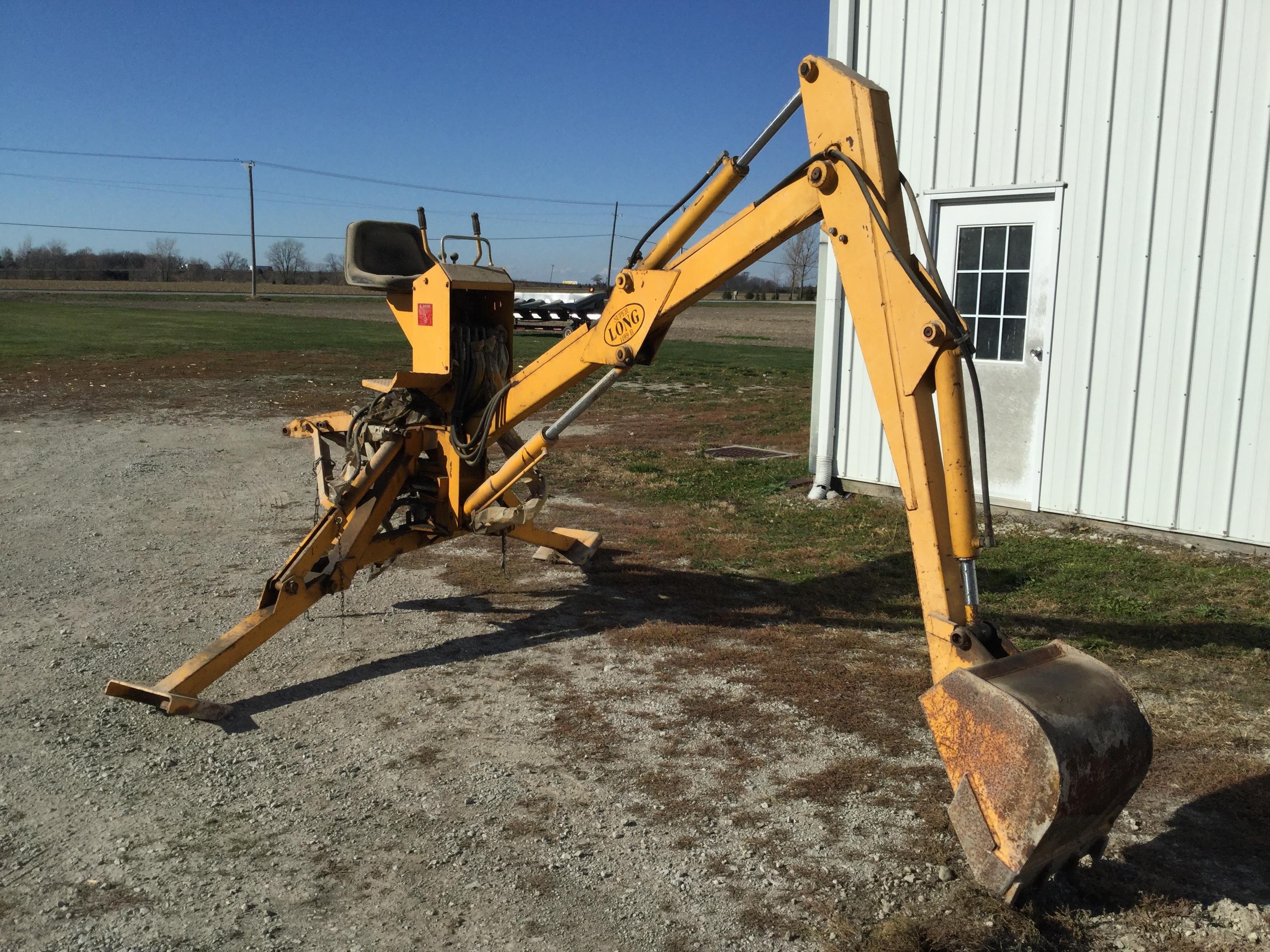 Long Super 1199 B 3-Pt Backhoe BigIron Auctions