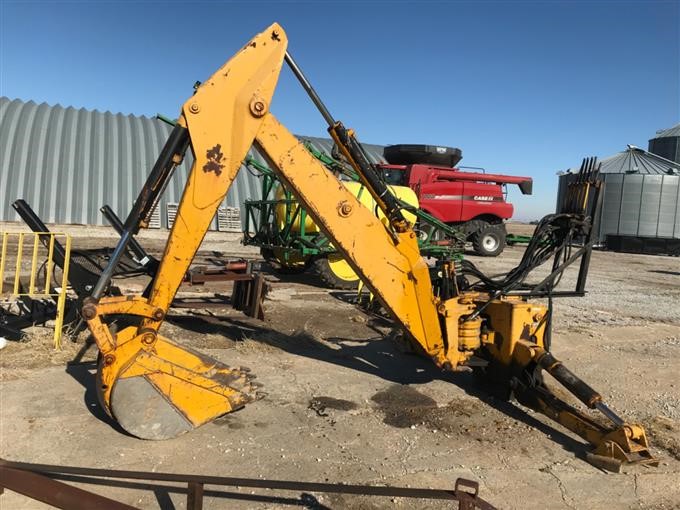 John Deere 3 Pt Backhoe Bigiron Auctions 1976