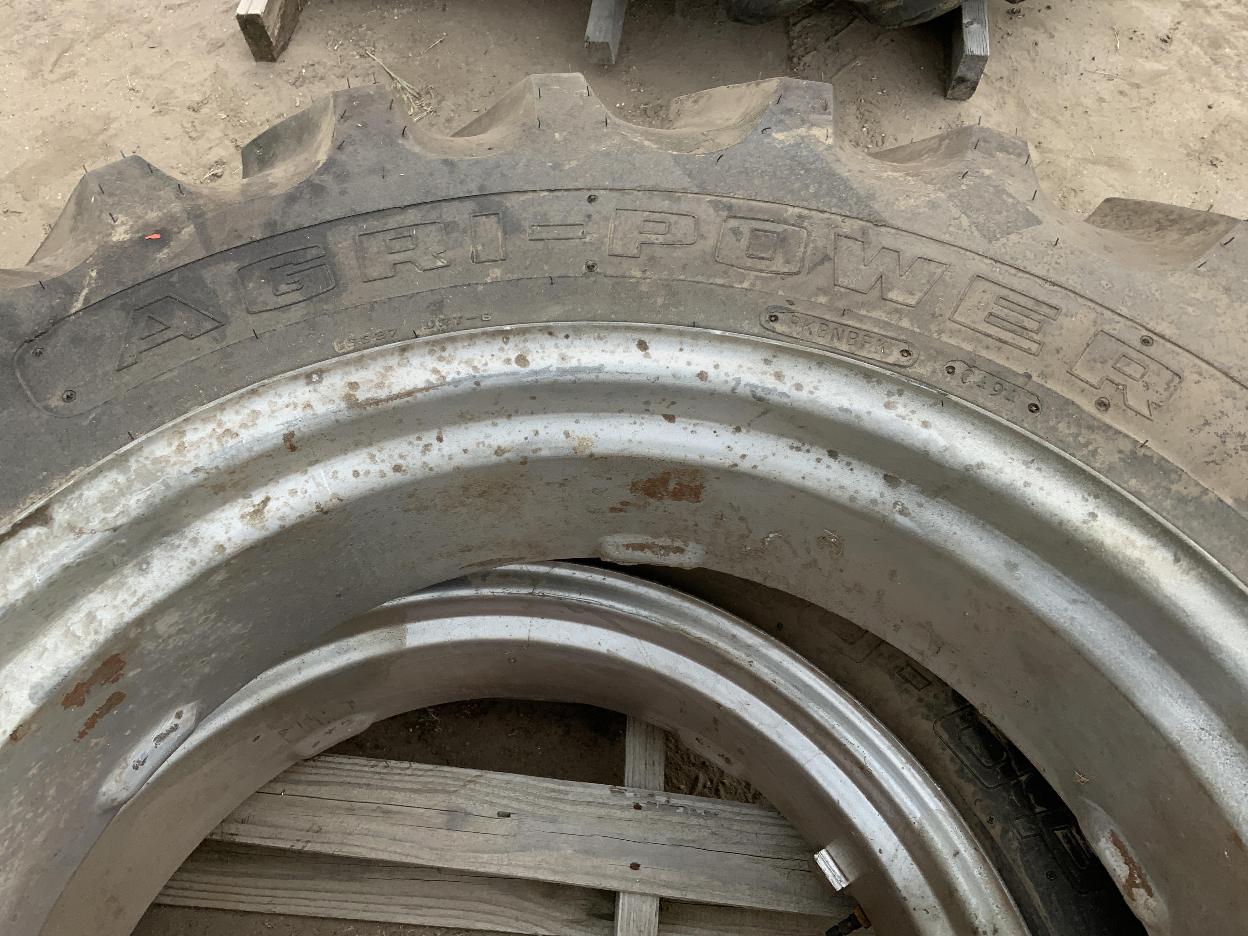 CO-OP 12.4-28 Tractor Tires & Rims BigIron Auctions