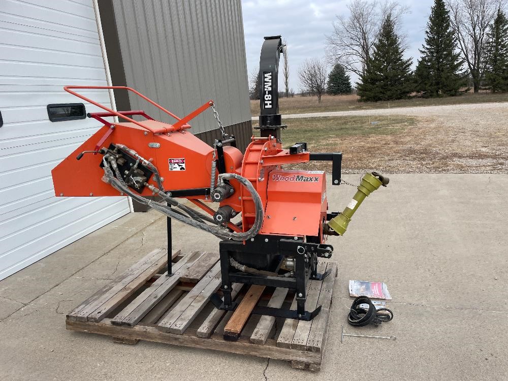 2014 WoodMaxx WM-8H 3-Point Portable Wood Chipper BigIron Auctions