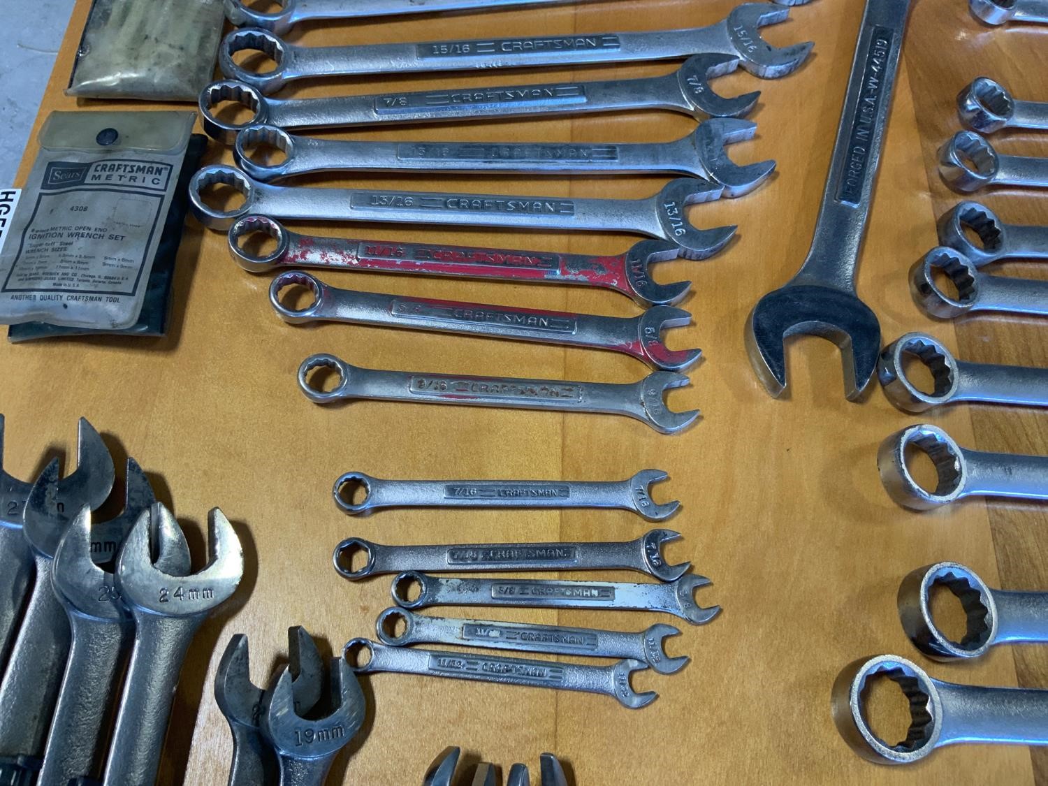 Craftsman Open End Wrenches BigIron Auctions
