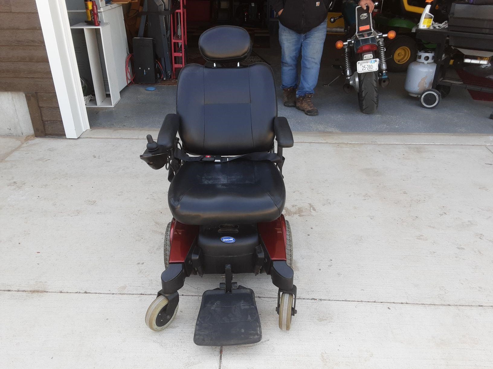 Invacare ATOM51P Motorized Wheelchair BigIron Auctions