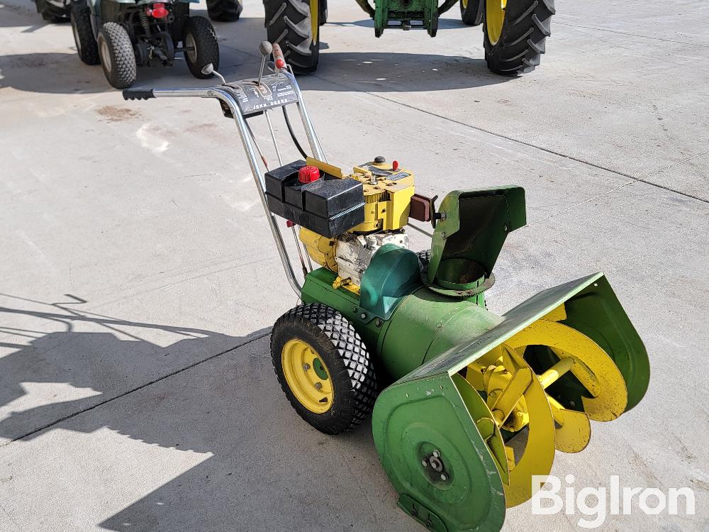 John Deere 726 Snowblower BigIron Auctions