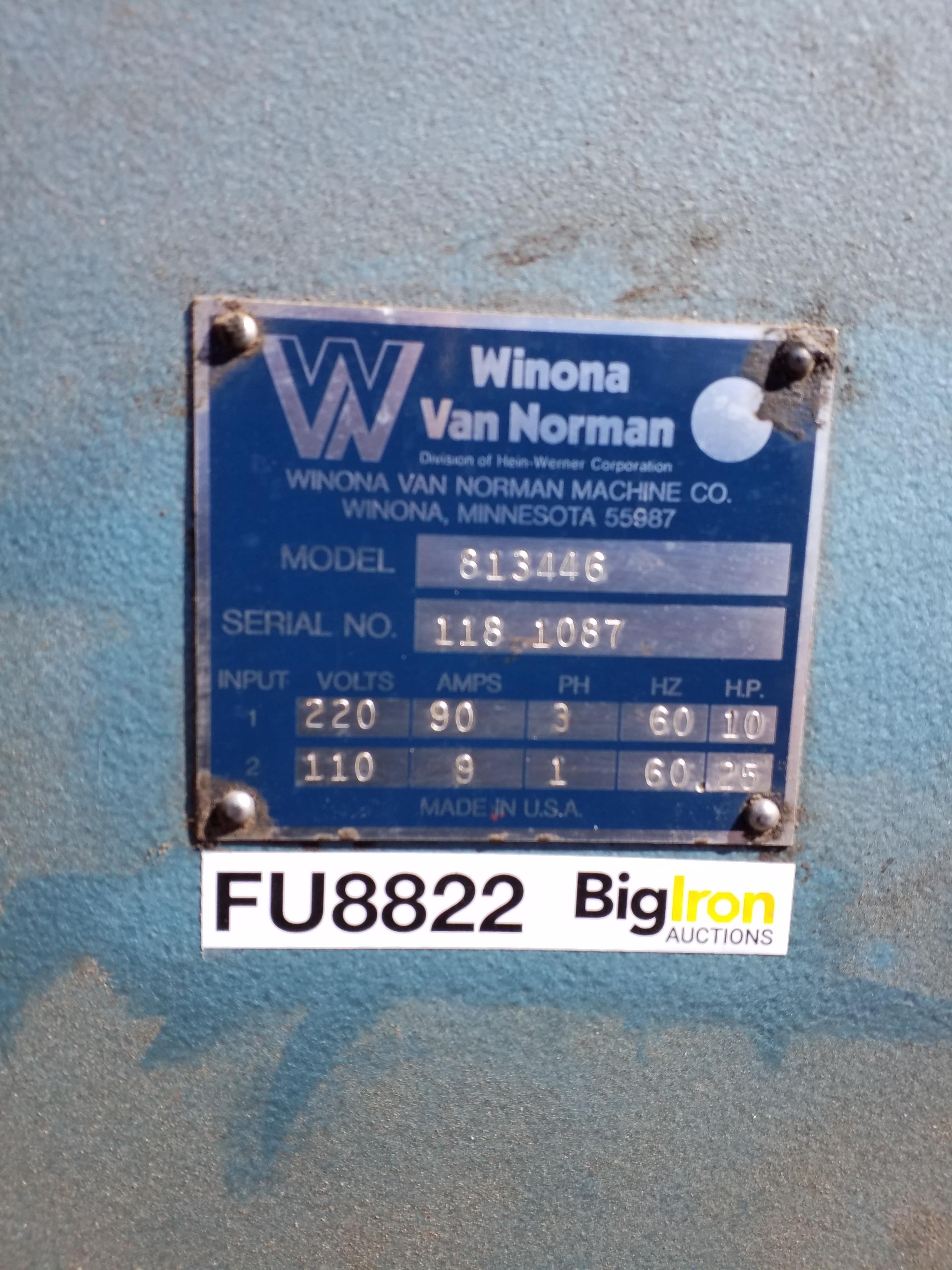 Winona Van Norman 813446 Parts Cleaner BigIron Auctions