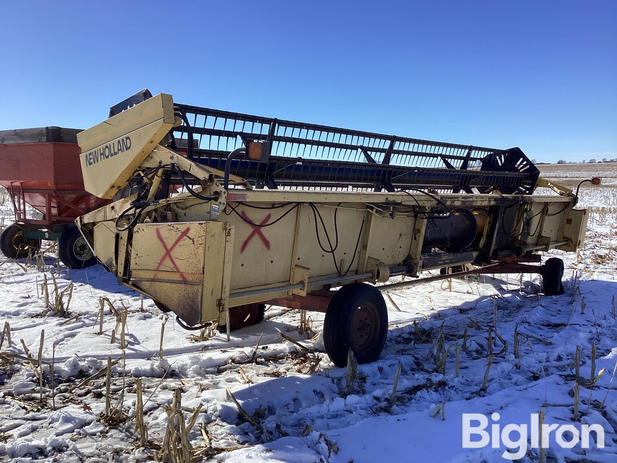 New Holland 973 25’ Flex Header BigIron Auctions