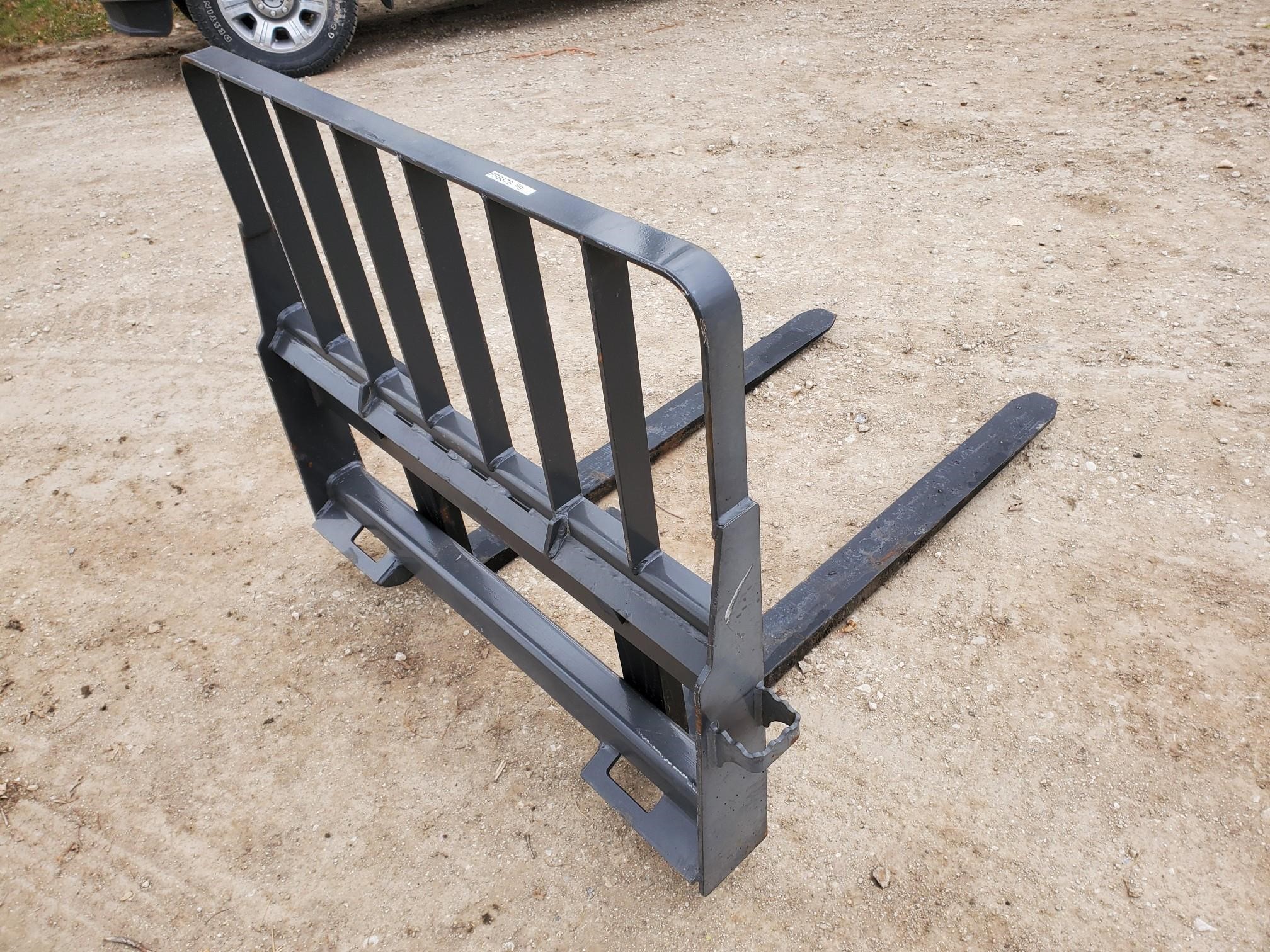 2021 CNH Skid Steer Extreme Duty Pallet Forks BigIron Auctions