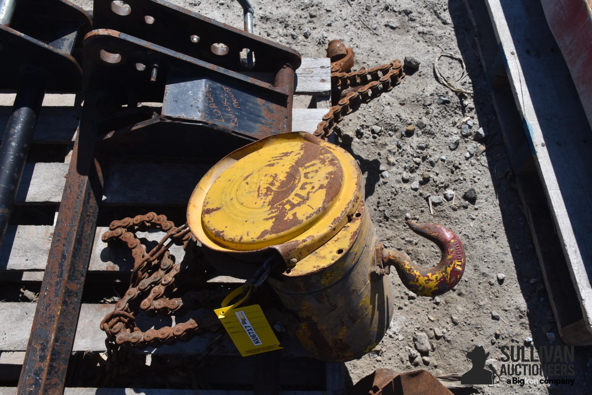 Budgit 2-ton Chain Hoist BigIron Auctions