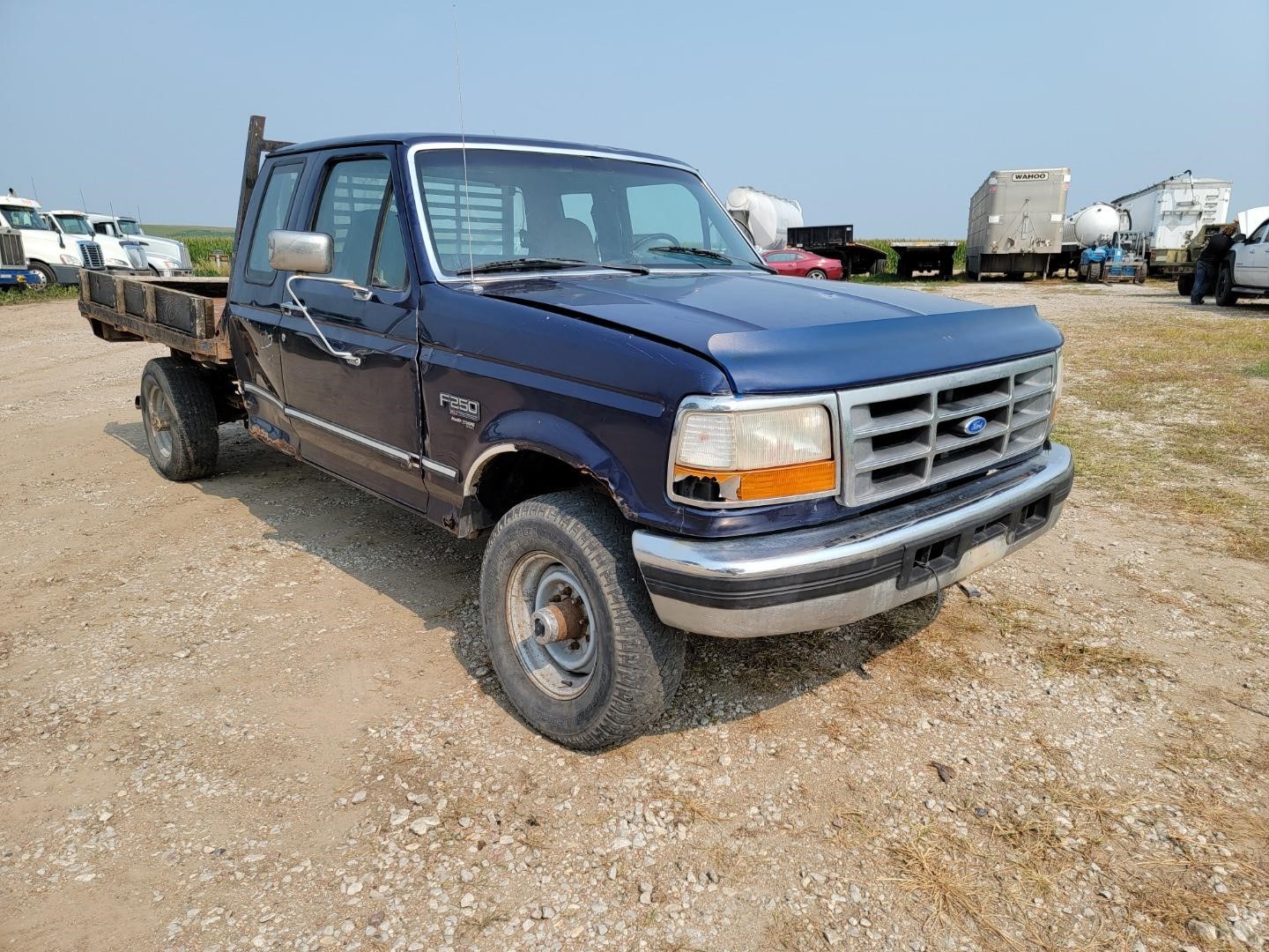 1995 Ford F250 4x4 Extended Cab Flatbed Pickup BigIron Auctions