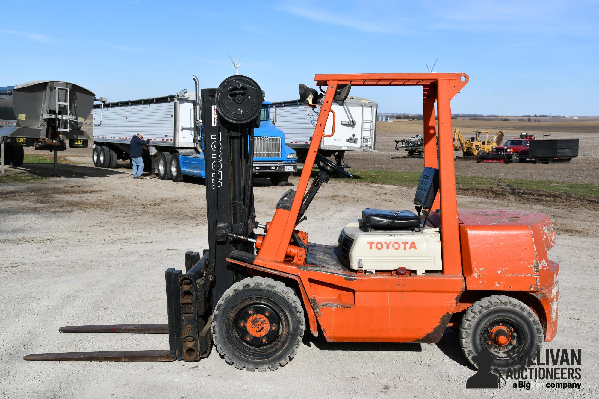 Toyota 02-2FG30 Forklift BigIron Auctions