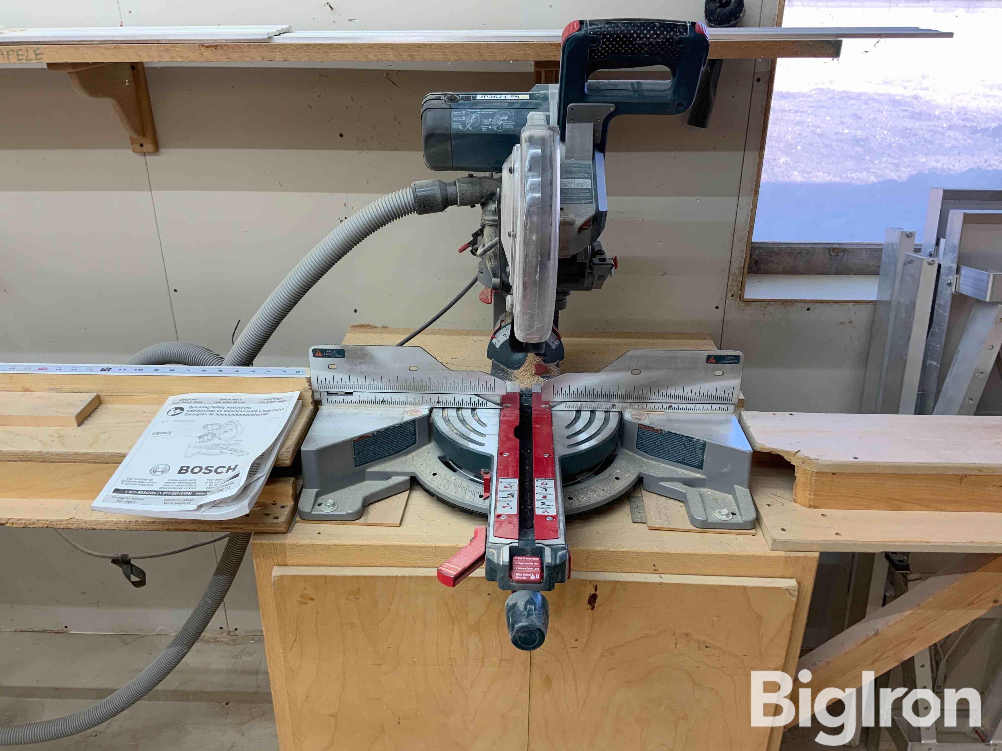 Bosch CM10GD 10” Miter Saw BigIron Auctions