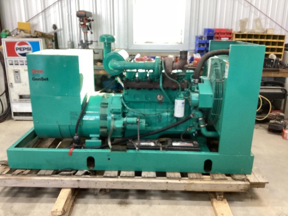 Onan GenSet 3 Phase Diesel Generator BigIron Auctions