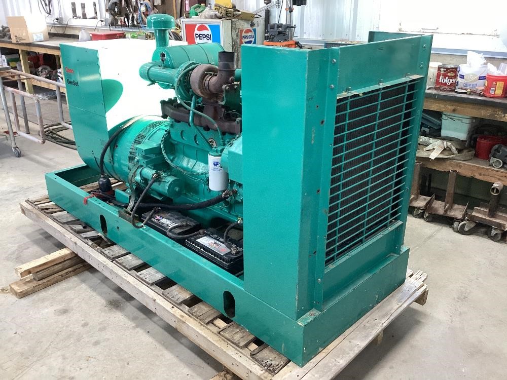 Onan GenSet 3 Phase Diesel Generator BigIron Auctions