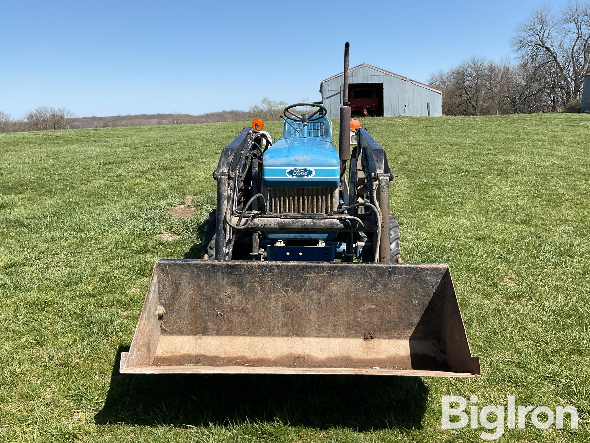 1983 Ford 1710 MFWD Tractor W/Loader & Rotary Shredder BigIron Auctions