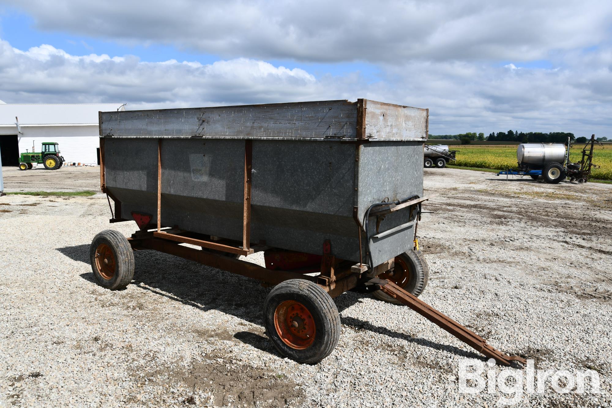 Galvanized Wagon BigIron Auctions