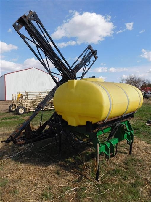 Schaben 500 Gallon Elliptical Tank 3 Pt Sprayer W/60' Hydraulic Fold X ...