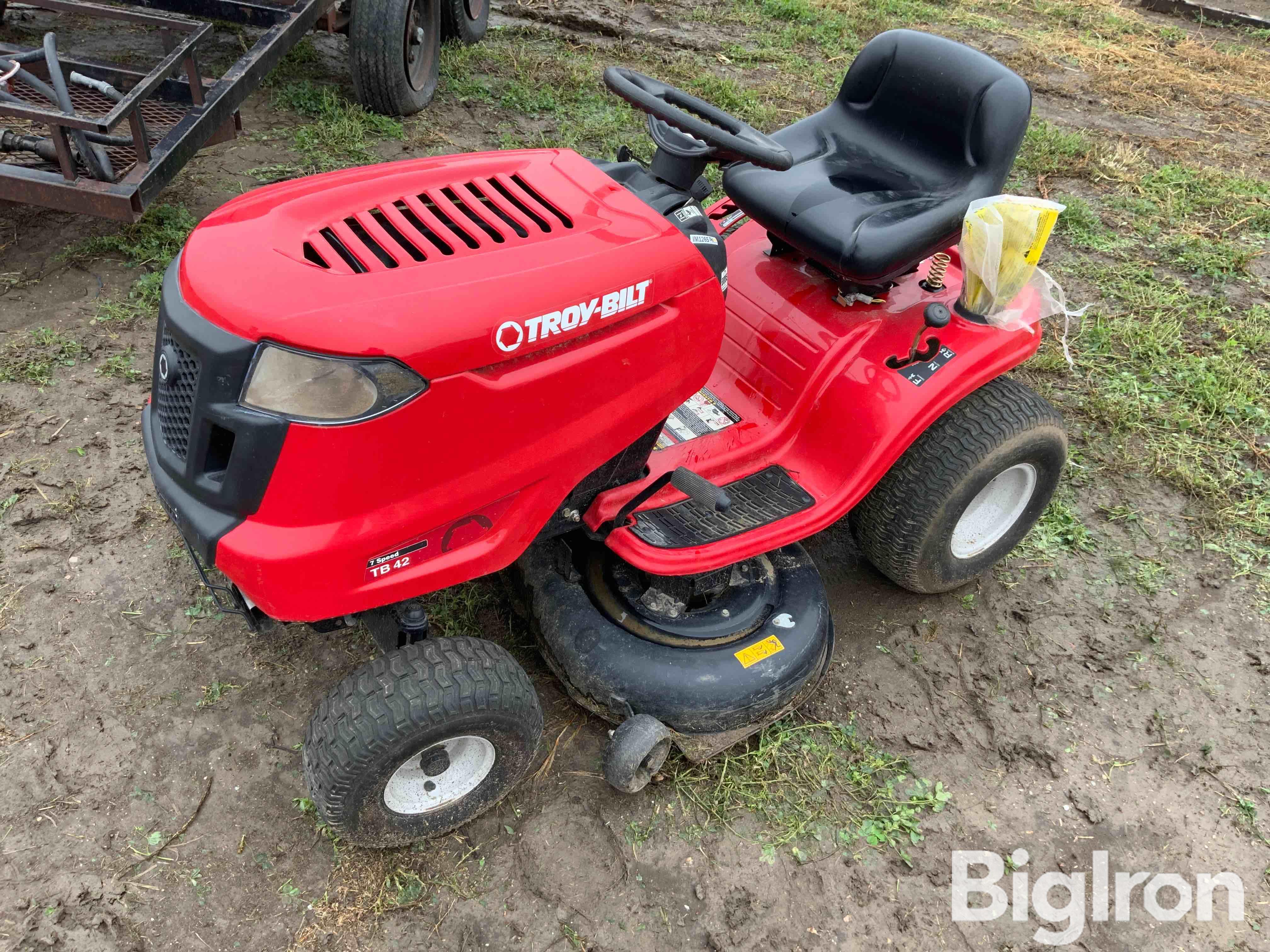 2015 troy 2025 bilt riding mower