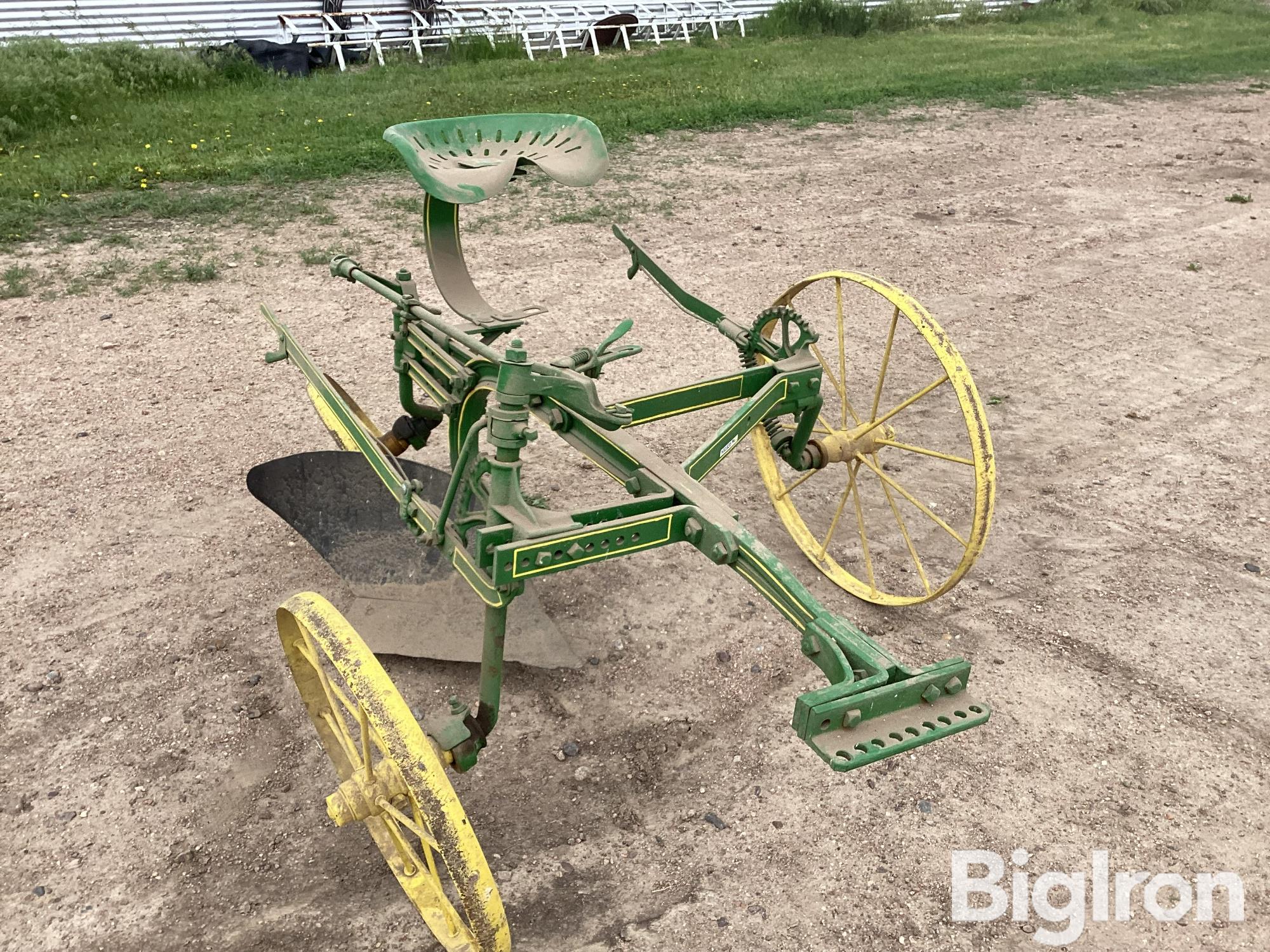 John Deere sulky plow