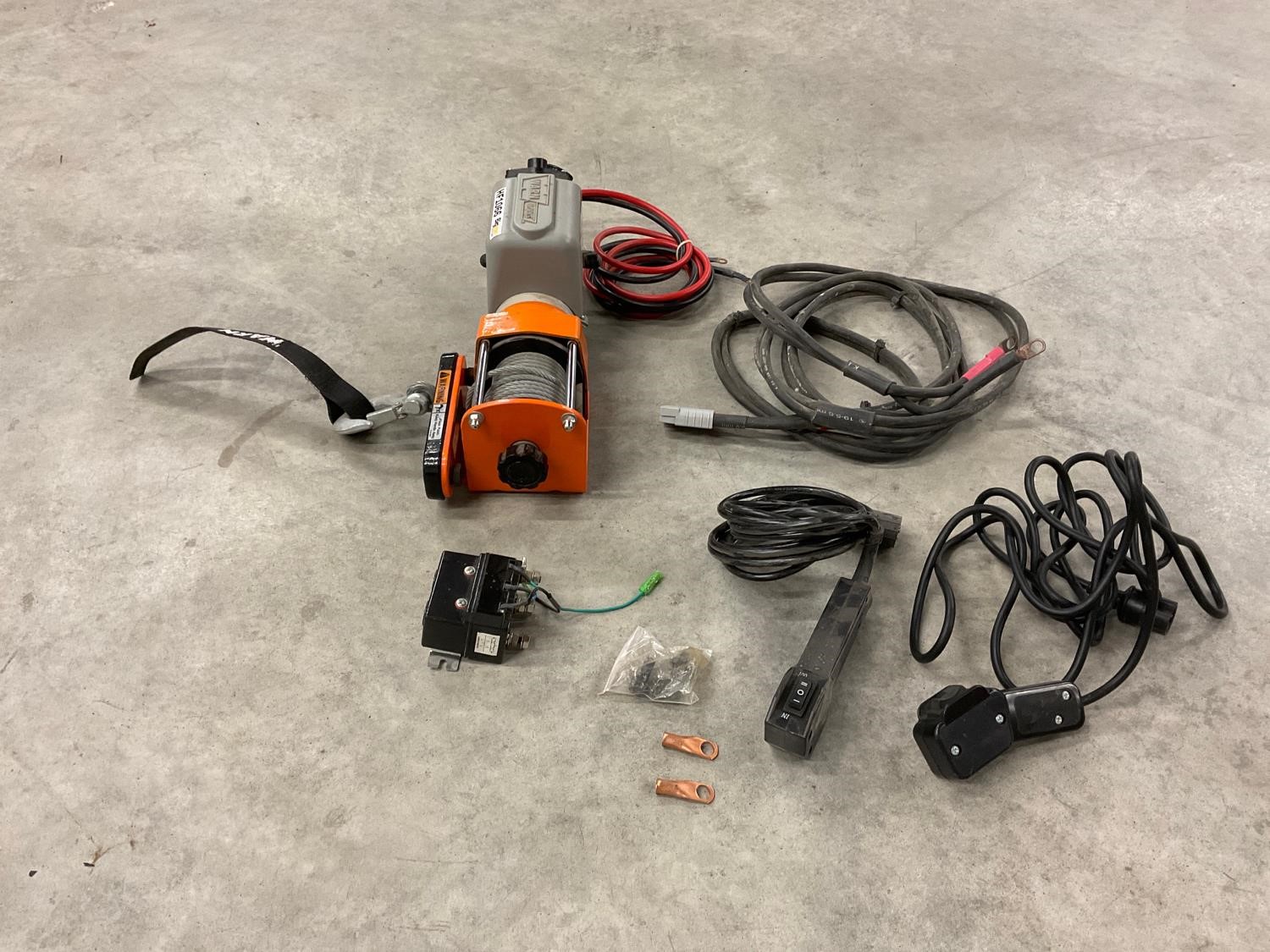 Warn Works 1700 12V Winch W/ Remote BigIron Auctions