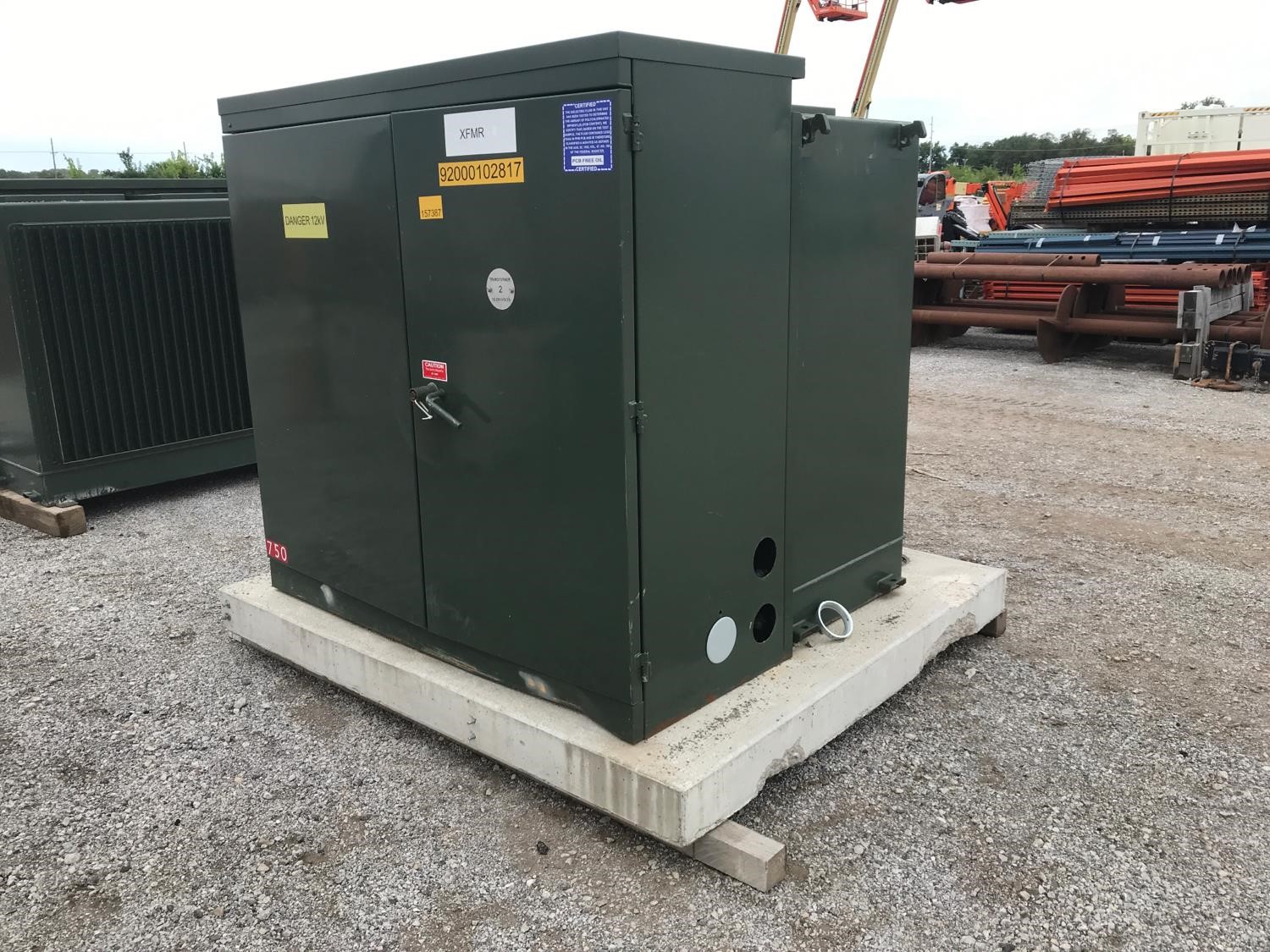 Solomon Three Phase Padmount 750KVA Transformer BigIron Auctions