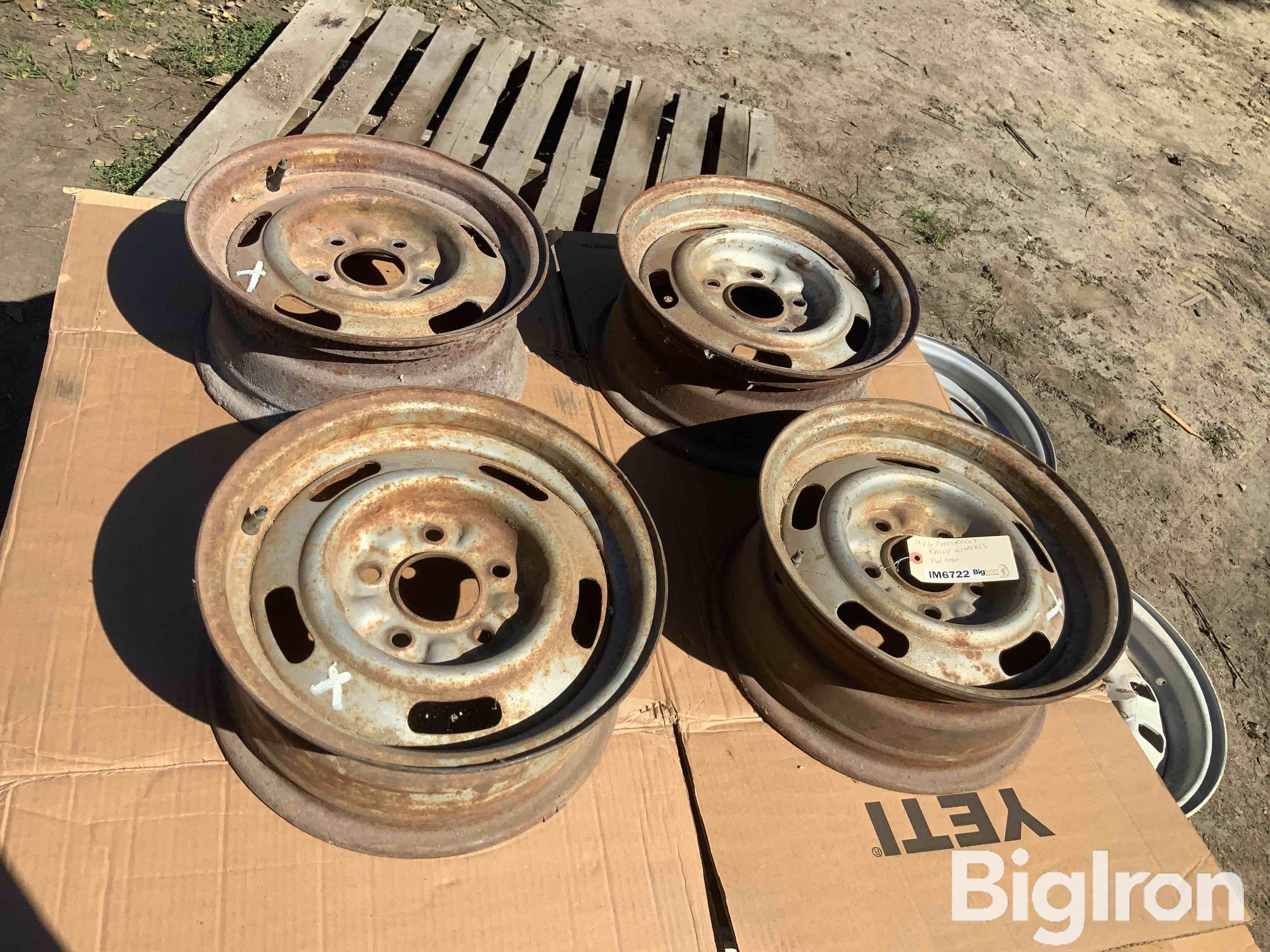 Chevrolet Steel Rally Wheels BigIron Auctions