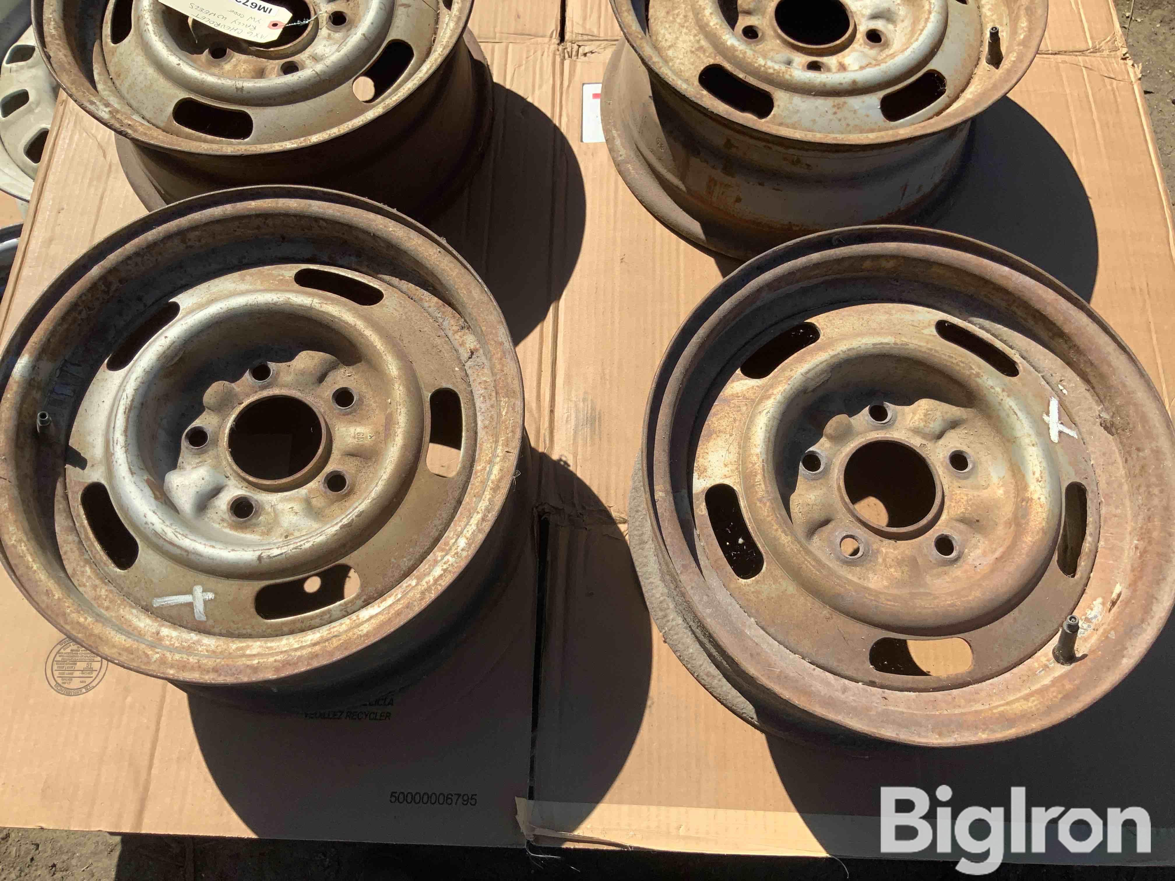 Chevrolet Steel Rally Wheels BigIron Auctions