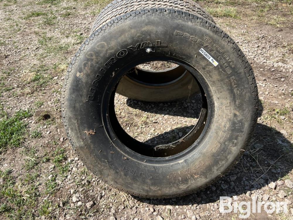 Uniroyal TigerPaw P235/75R15 Tires BigIron Auctions