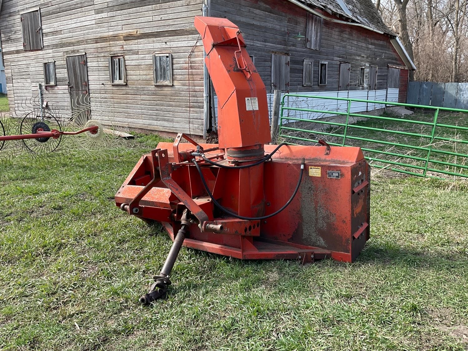 Inland DA92 7’6” Snowblower BigIron Auctions