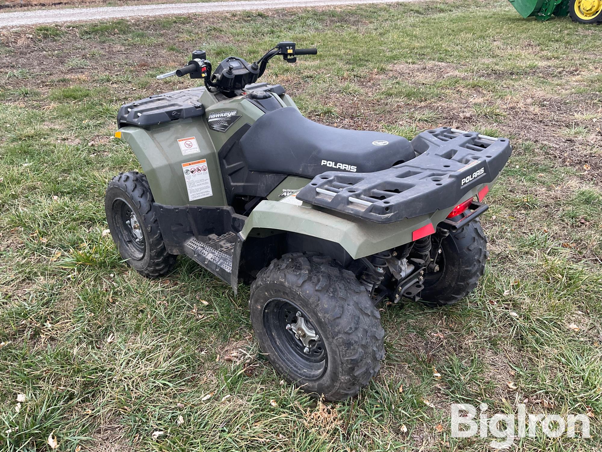 2007 Polaris Hawkeye 4x4 ATV BigIron Auctions