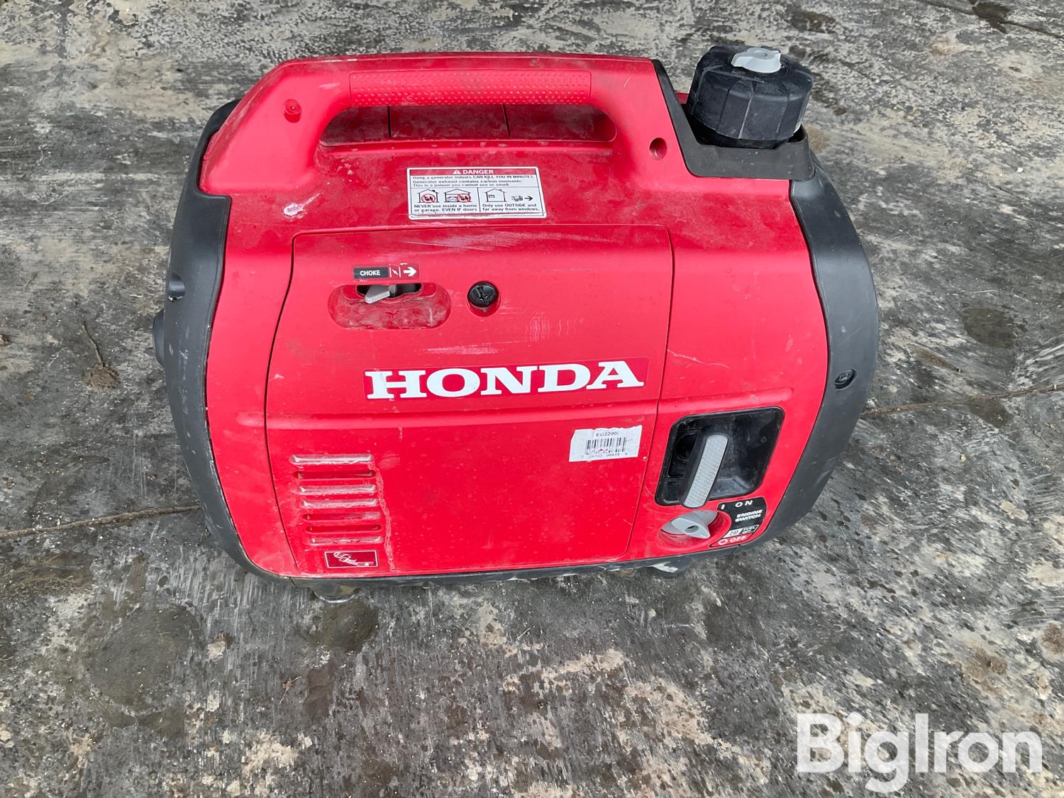 Honda EU 2200i Generator BigIron Auctions