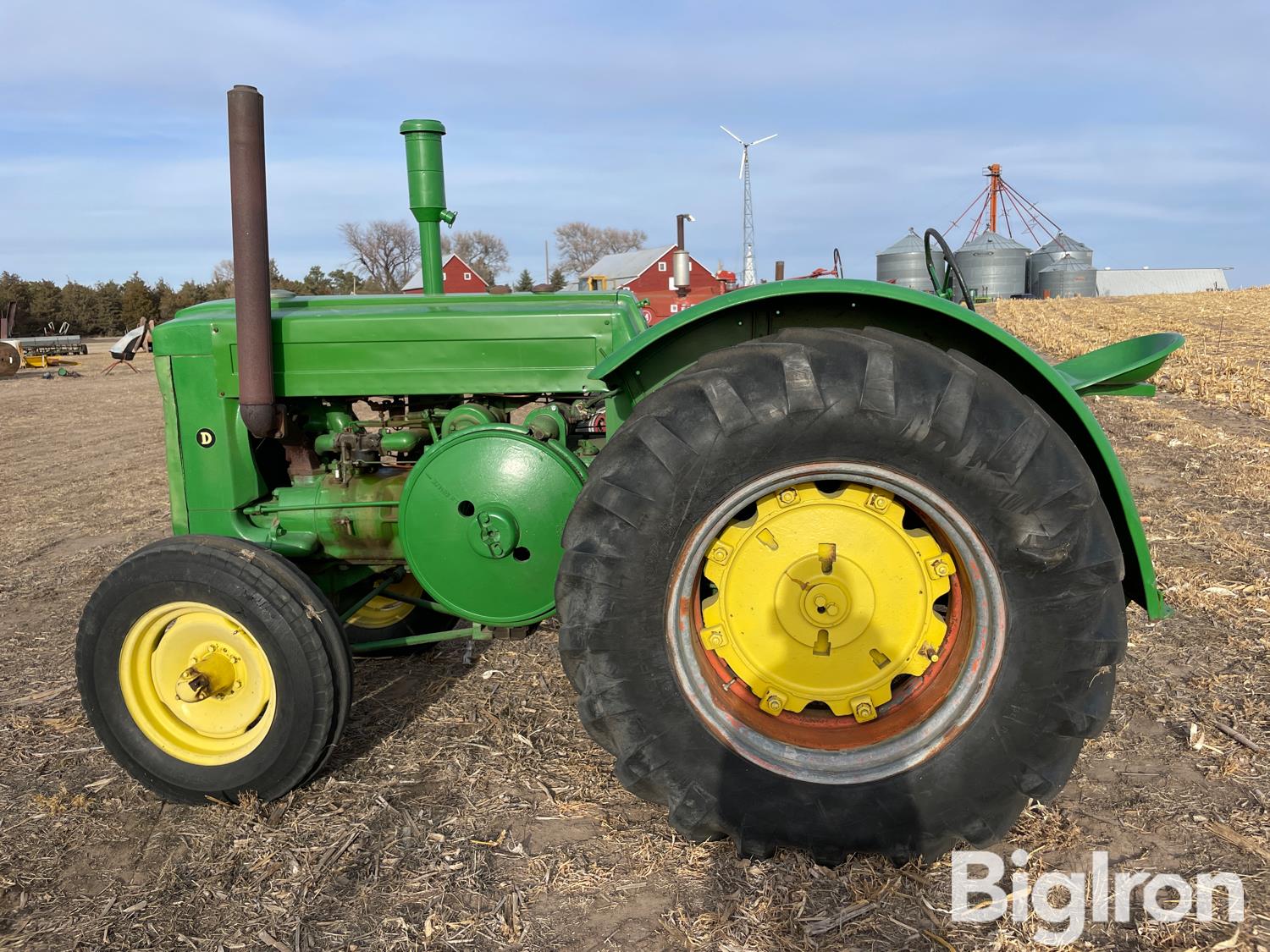 1948 John Deere Model D All Fuel 2wd Tractor Bigiron Auctions 5514