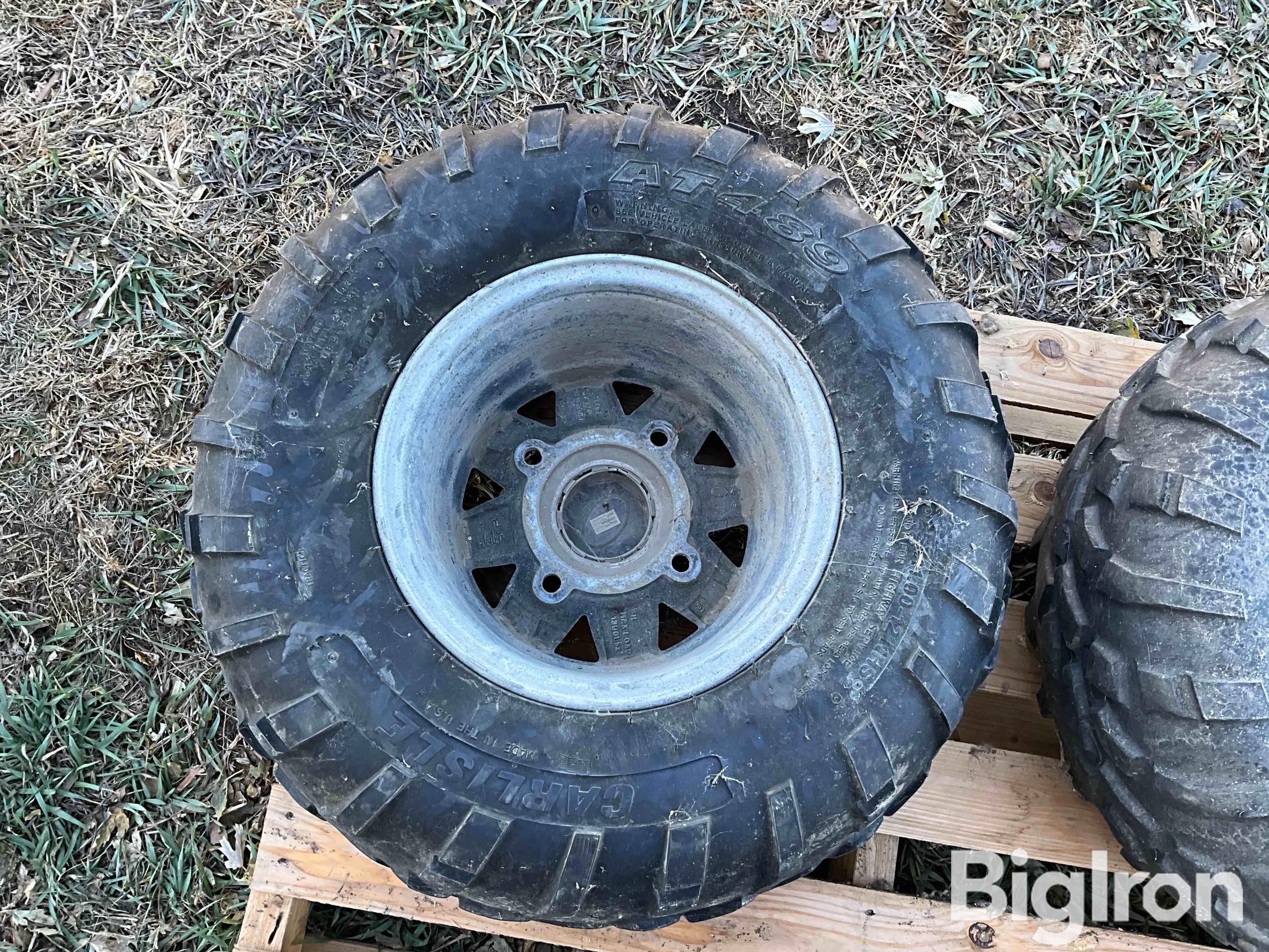 Carlisle AT489 ATV Tires On Rims BigIron Auctions